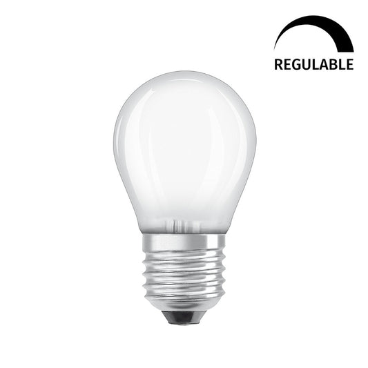 443978 SPHERICAL FILAMENT LED LAMP MATTE DIMMABLE E27 3.4W 2700K RETROFIT OSRAM