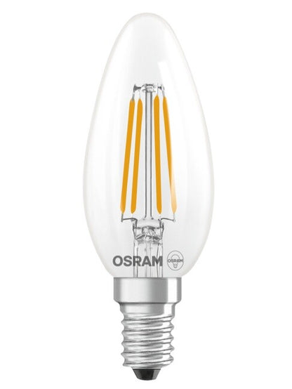 467462 LAMPARA VELA FIL LED E14 3,4W 6500K RETROFIT OSRAM