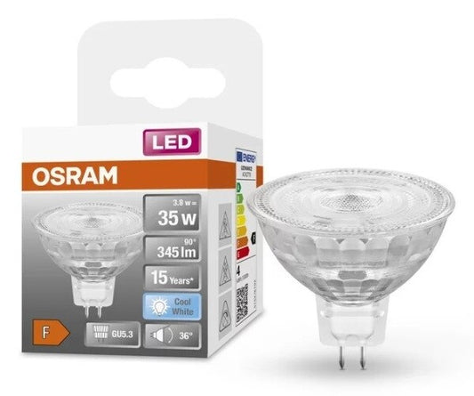 796812 LAMPARA MR16 LED GU5,3 3,8W 4000K 36° 12V LED STAR OSRAM