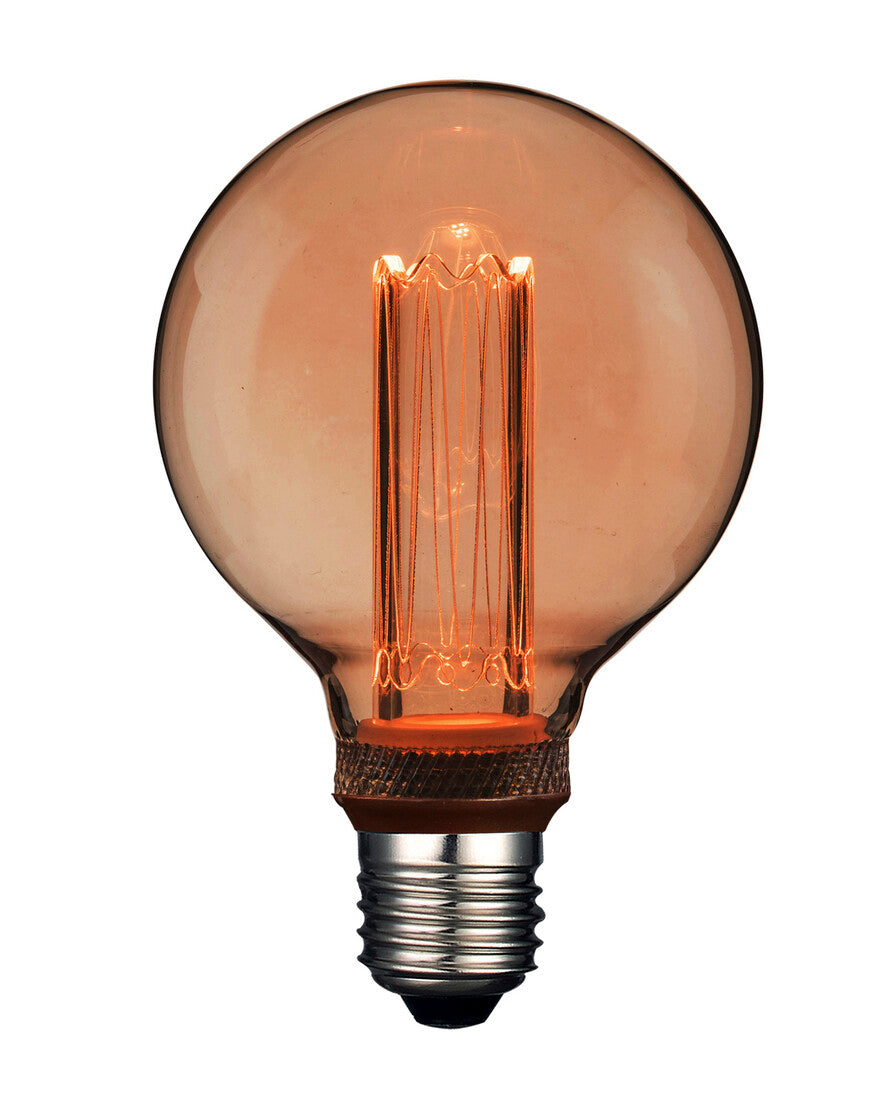 2601215 LAMPARA GLOBO FIL LED E27 4W 1800K G95