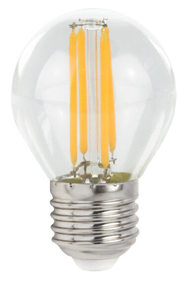 WOJ+14335 LAMPARA ESFERICA LED CRISTAL 4W E27 4000K SPECTRUM