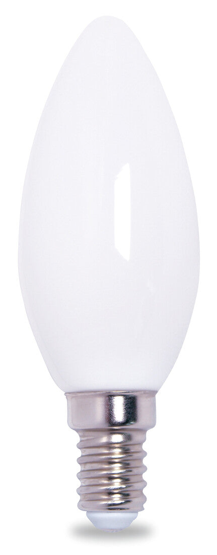 200695043 GLASS CANDLE LAMP LED E14 4W 6500K GSC