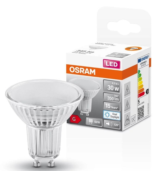 022203 LAMPARA LED GU10 4,3W 6500K 120º VALUE OSRAM