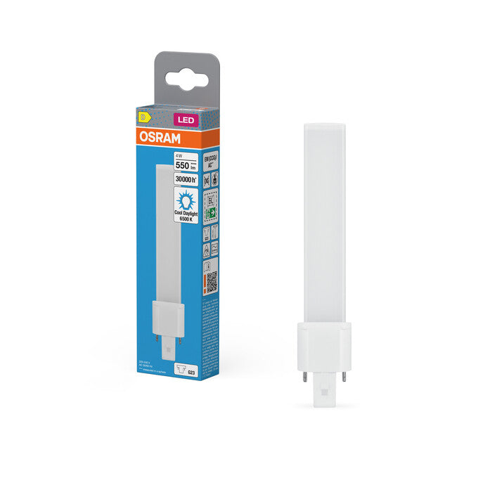 502491 LAMPARA LED G23 4W 6500K DULUX S9 OSRAM