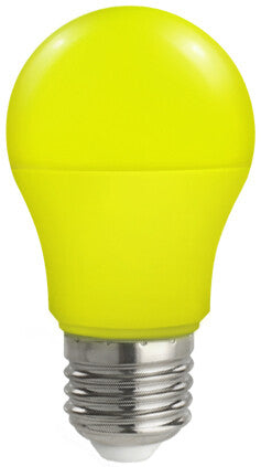 WOJ+14608 LAMPARA STANDARD LED E27 4,9W AMARILLA 230V SPECTRUM