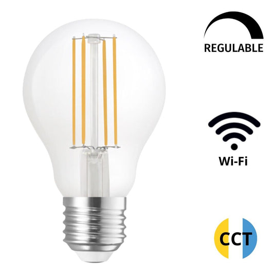 WOJ14418 LAMPARA STANDARD LED CLARA 5W E27 SMART REG SPECTRUM