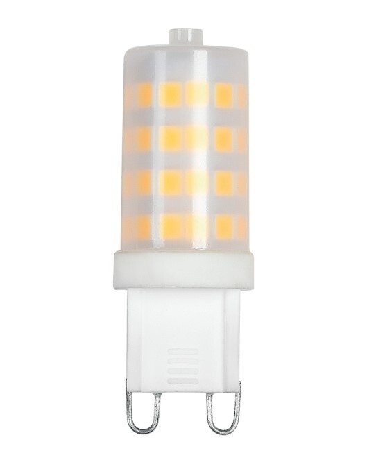 120652 BOMBILLA LED G9 CERAMICA 360° 4W 3000K 400LM B&B