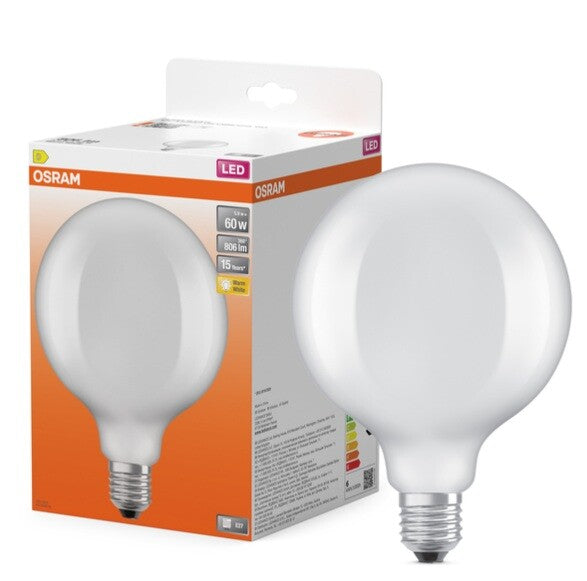 466823 LAMPARA GLOBO FIL LED MATE E27 5,9W 2700K 125mm RETROFIT OSRAM