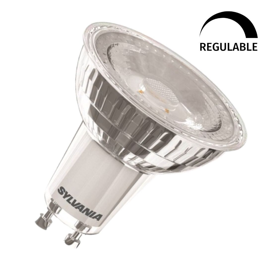 0029140 LAMPARA LED GU10 6W 2700K 550Lm 36º REGULABLE SYLVANIA