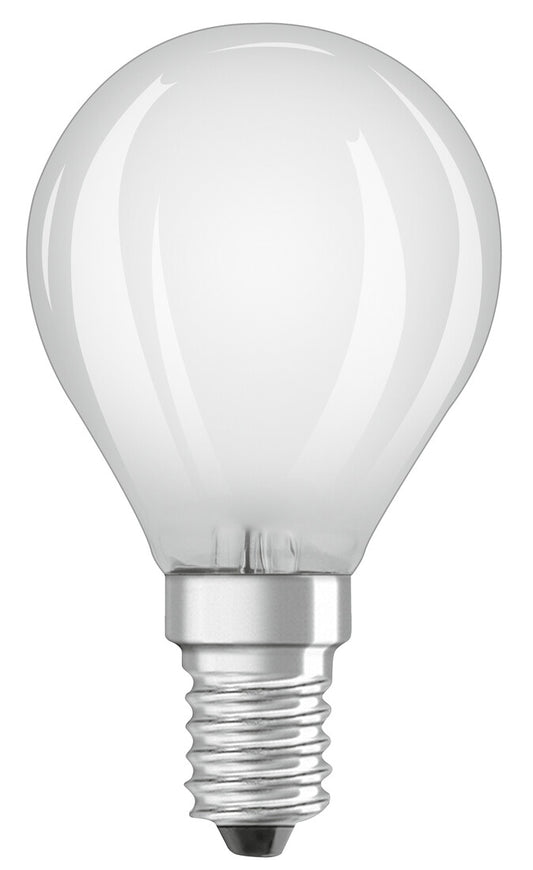 434929 LAMPARA ESFERICA FIL LED MATE E14 6W 2700K RETROFIT OSRAM