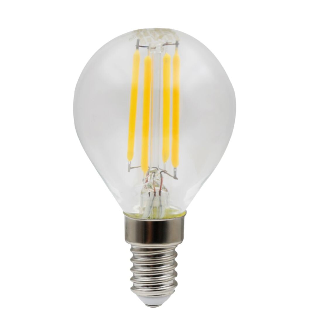 121111 LED-KUGELLEUCHTE KLAR E14 6W 800Lm 4000K B&B