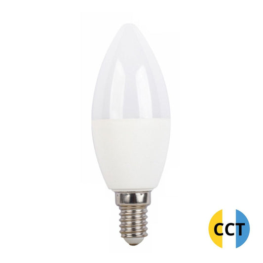 2601742 LED-KERZENLAMPE E14 6W CCT MIT SPEICHER 560Lm F-BRIGHT