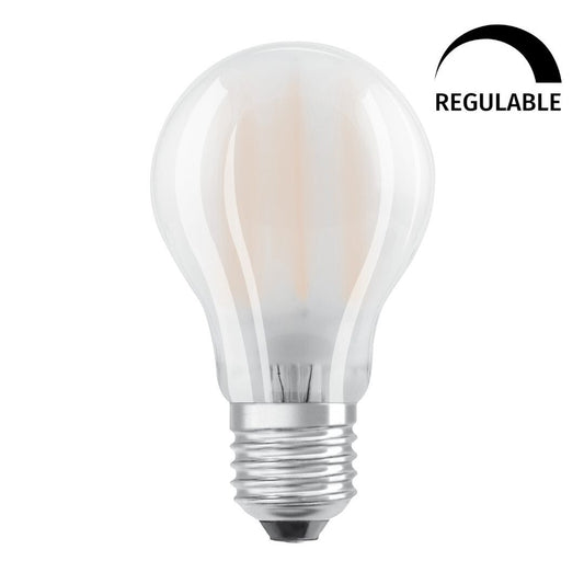 054240 LAMPARA STANDARD FIL LED MATE REGULABLE E27 7W 2700K RETROFIT OSRAM