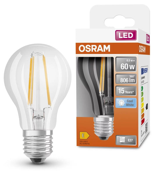 112308 LAMPARA STANDARD FIL LED E27 7W 4000K RETROFIT OSRAM