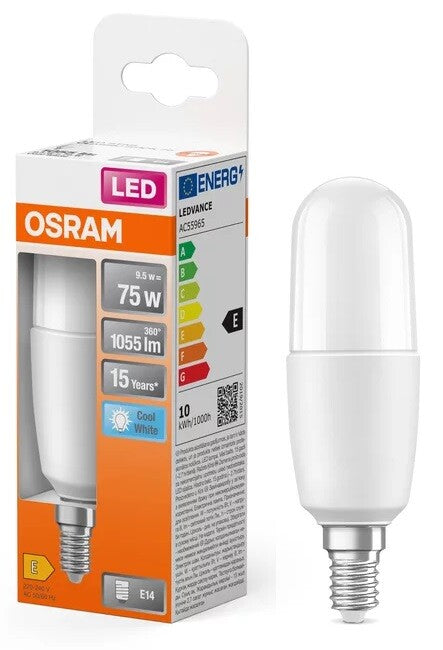 428409 LAMPARA TUBULAR STICK LED E14 10W 4000K STAR OSRAM