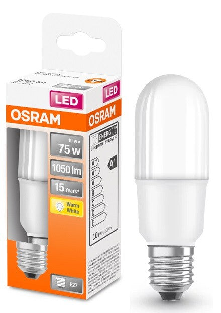 428461 LAMPARA TUBULAR STICK LED E27 10W 2700K STAR OSRAM