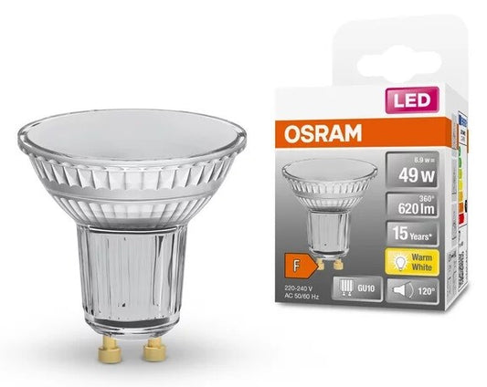 431751 LAMPARA PAR16 LED GU10 6,9W 2700K 120° STAR OSRAM