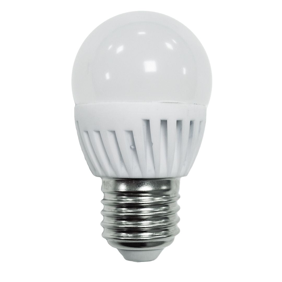 120644 KUGELFÖRMIGE KERAMIK GLÜHLAMPE E27 G45 9W 1000lm 4000K B&B
