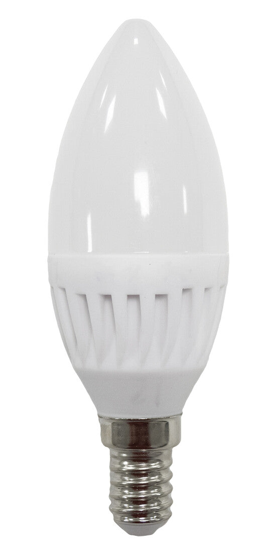 120647 LED Kerzenlampe Keramik E14 C37 9W 1000lm 4000K B&B