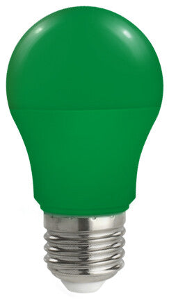 2601486-V STANDARD LED LAMP E27 9W 180º 230V GREEN F-BRIGHT