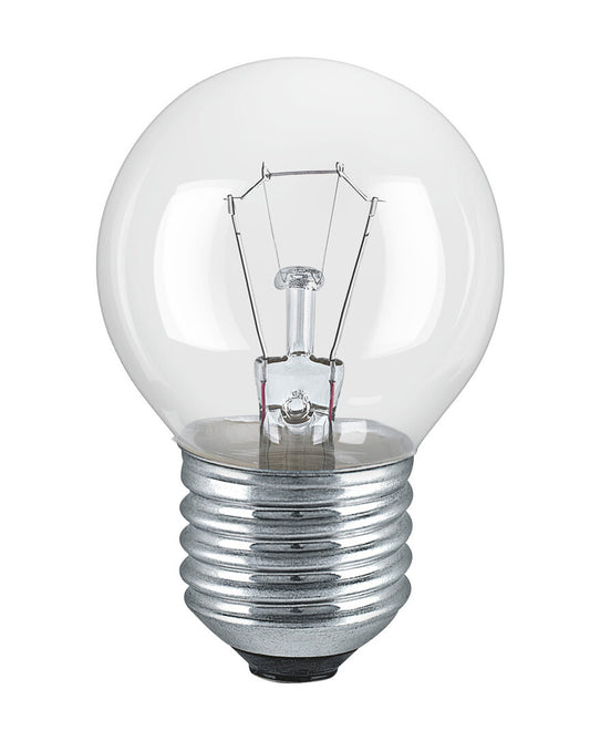 13068 CLEAR SPHERICAL LAMP 40W E27 REINFORCED IND