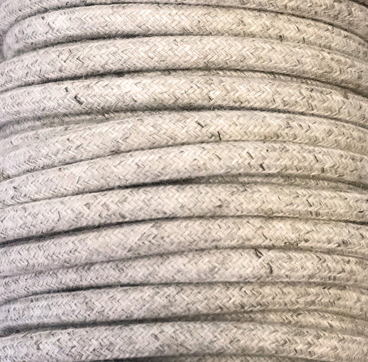 25 METROS CABLE DECORATIVO TELA LINO 2X0.75mm