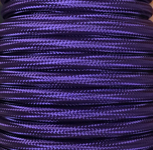 CIR62CTS65 5 MTS CABLE TEXTIL LISO VIOLETA BRILLO