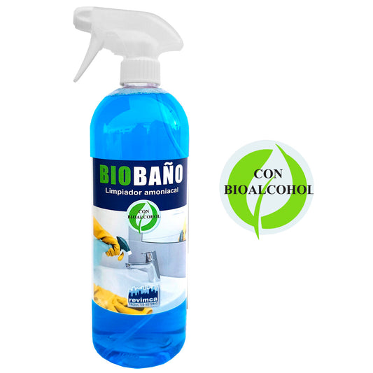 RH1308 LIMPIADOR AMONIACAL C/BIOALCOHOL BIOBAÑO 1L