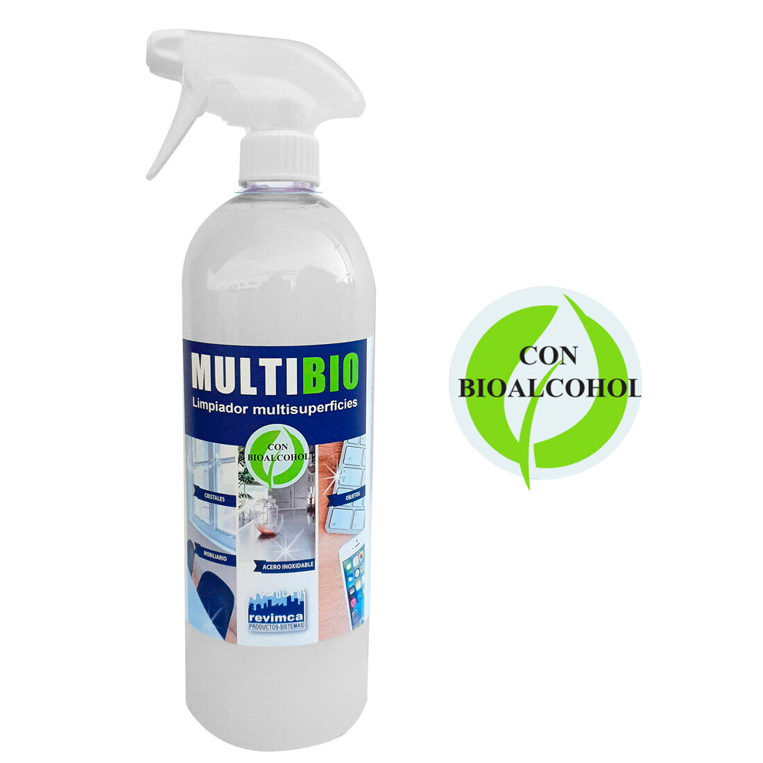 RH1306 LIMPIADOR MULTIUSOS C/BIOALCOHOL MULTIBIO 1L