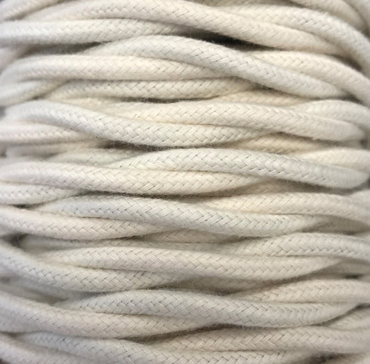 CABEXT2TA01 5m CABLE TEXTIL TRENZADO LINO