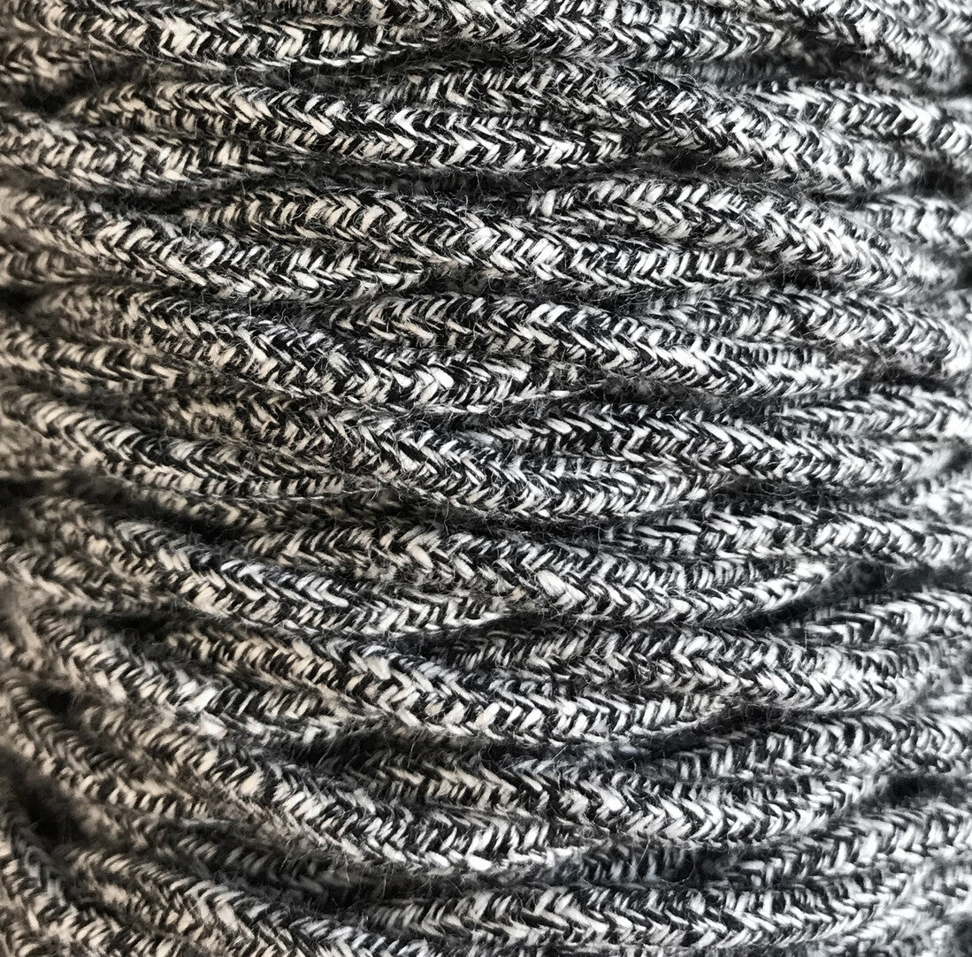 CABEXT2TA04 5m CABLE TEXTIL TRENZADO MIX CARBON