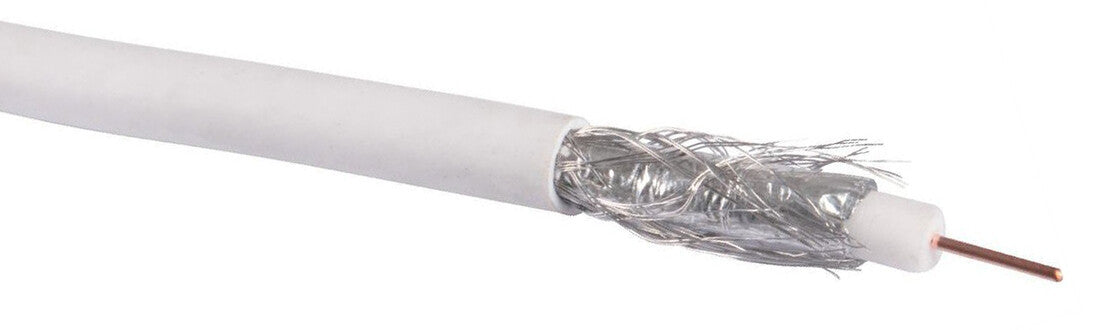 300m CARRETE DE CABLE COAXIAL BLANCO DA-75