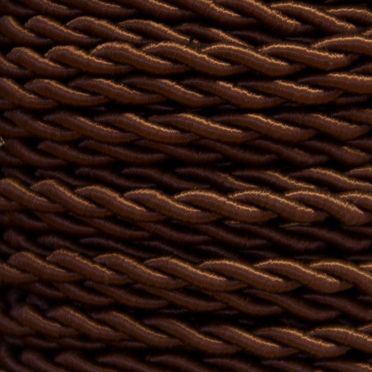 50 METROS CABLE TRENZADO  2x0,75 MARRÓN (20)