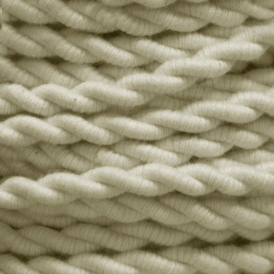 50 METER GEFLOCHTENES KABEL 2x0,75 BAUMWOLLFARBE