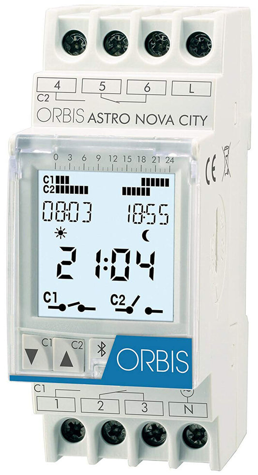 ASTRO NOVA CITY ORBIS INTERRUPTOR HORARIO