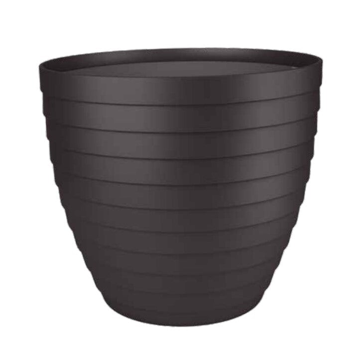 403030012 MACETA POMARA Ø180mm GRIS ANTRACITA GSC