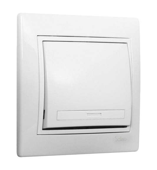 ERP03U PULSADOR CAMPANA BLANCO SERIE EUROPA