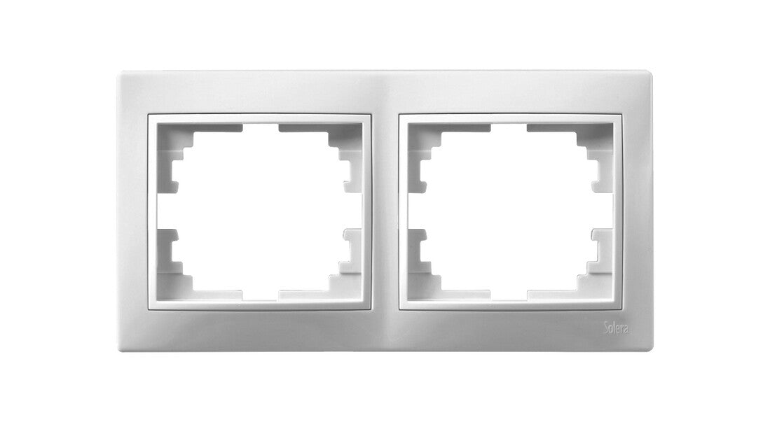 ERP72U MARCO DE 2 ELEMENTOS BLANCO SERIE EUROPA