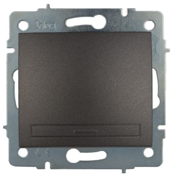 ERP02NGQC INTERRUPTOR-CONMUTADOR GRAFITO SERIE EUROPA SOLERA