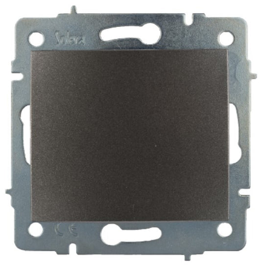 ERP75NG ABDECKPLATTE GRAPHIT SERIE EUROPA SOLERA