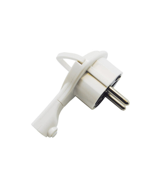 1100208 STECKER KABELBAUM WEISS MIT GRIFF F-BRIGHT