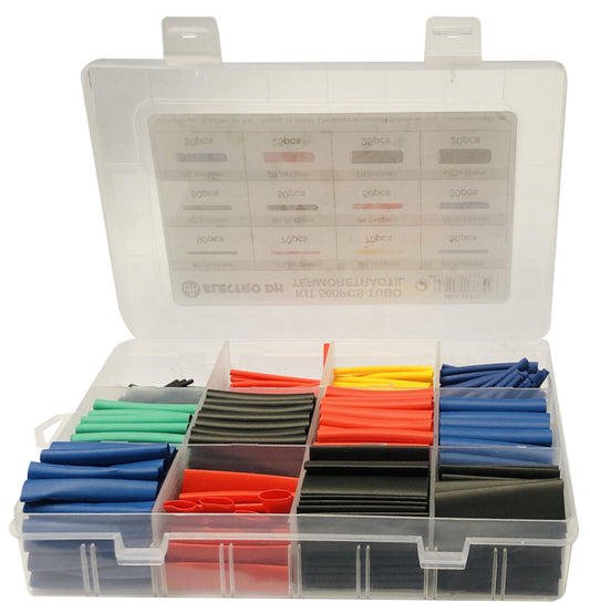 40.012 560ud ESTUCHE TUBOS TERMORETRACTILES DE 45mm ELECTRO DH