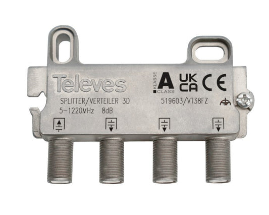 519603 REPARTIDOR 3 DIRECCIONES 8dB TELEVES