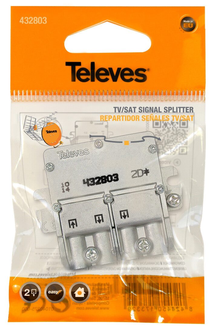 432803 BL MINI REPARTIDOR EASYF 2D TELEVES