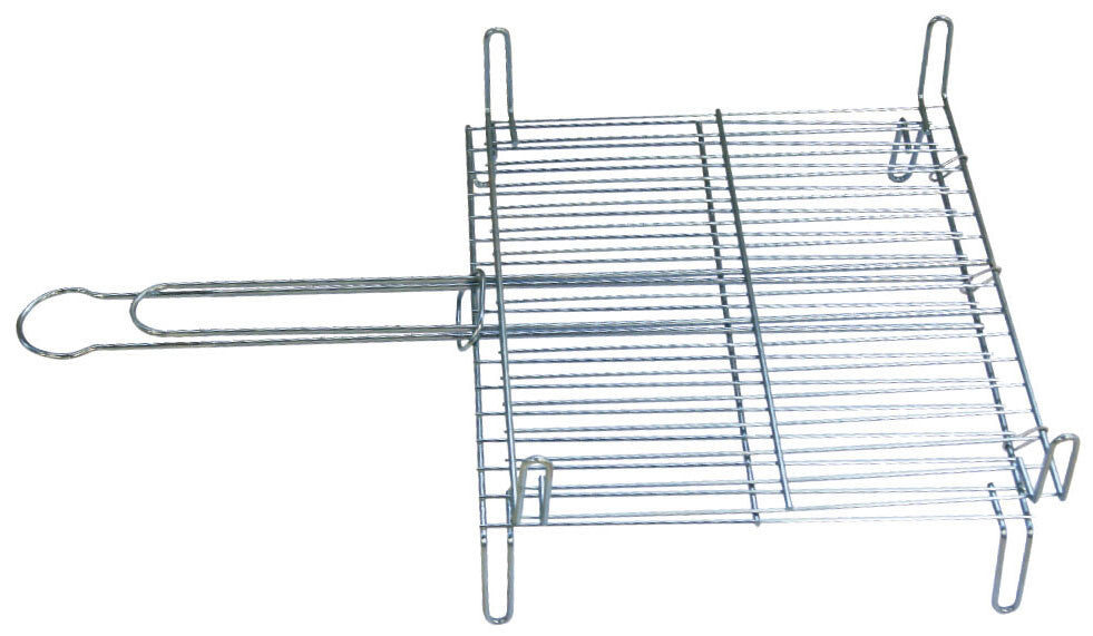 2702530 PARRILLA DOBLE ACERO CINCADO 30x35cm