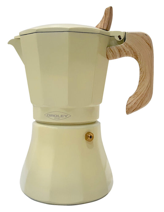 215090304 CAFETERA INDUCCION PETRA CREMA 6 TAZAS