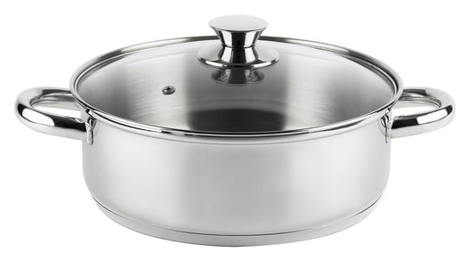 CI22 CACEROLA INOXIDABLE 18/10 Ø22cm 3,4L VIER