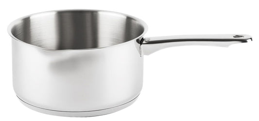 CAI12 EDELSTAHLKASSEROLLE 18/10 Ø12cm 1L VIER