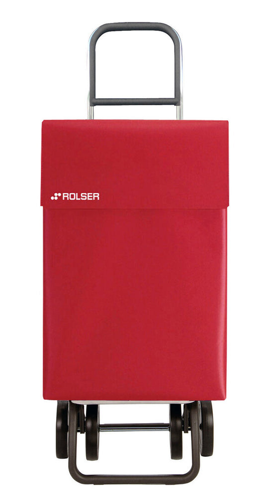 JEA032 CARRO COMPRA JEAN LN 4 RUEDAS ROJO