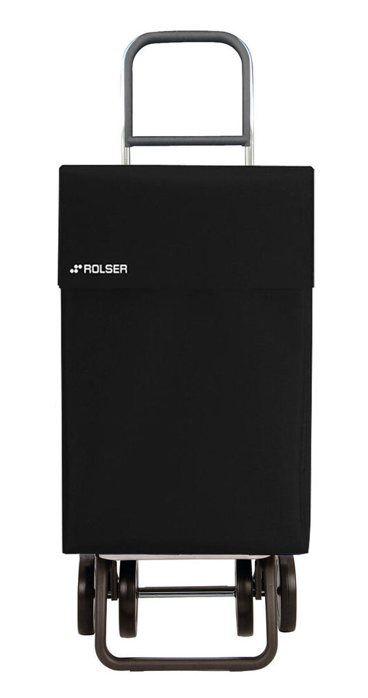 JEA032 CARRO COMPRA JEAN LN 4 RUEDAS NEGRO ROLSER